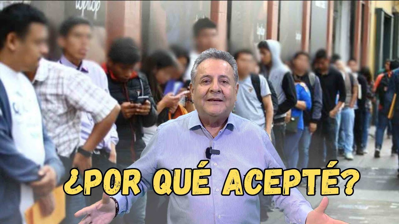 ¿POR QUÉ ACEPTÉ LA INVITACIÓN DE RAFAEL LÓPEZ ALIAGA?