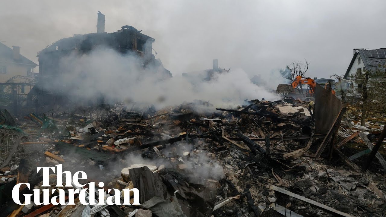 Russia hits Ukraine with largest aerial attack of the war
