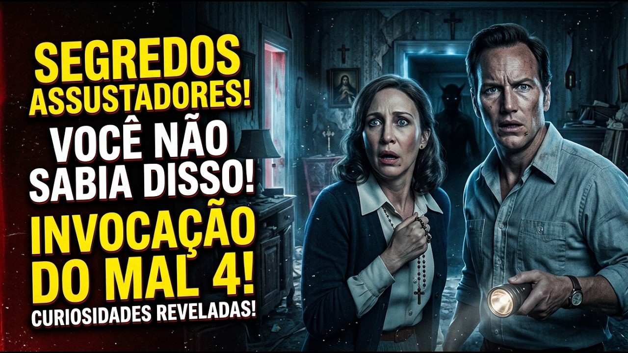 🔥 INVOCAÇÃO DO MAL 4: CURIOSIDADES ASSUSTADORAS QUE VOCÊ NÃO SABIA! 👻😱