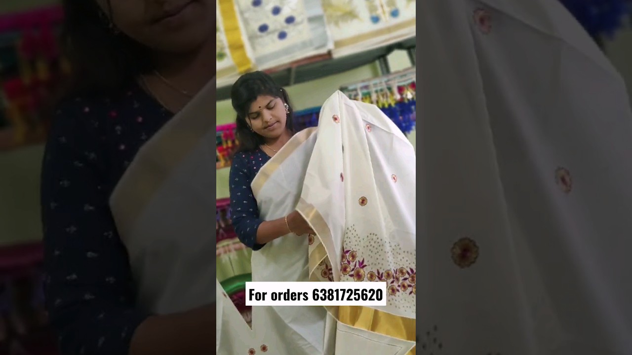 kerala sarees wholesale and retail Group link in first comment contact 6381725620 #kerala #bridal