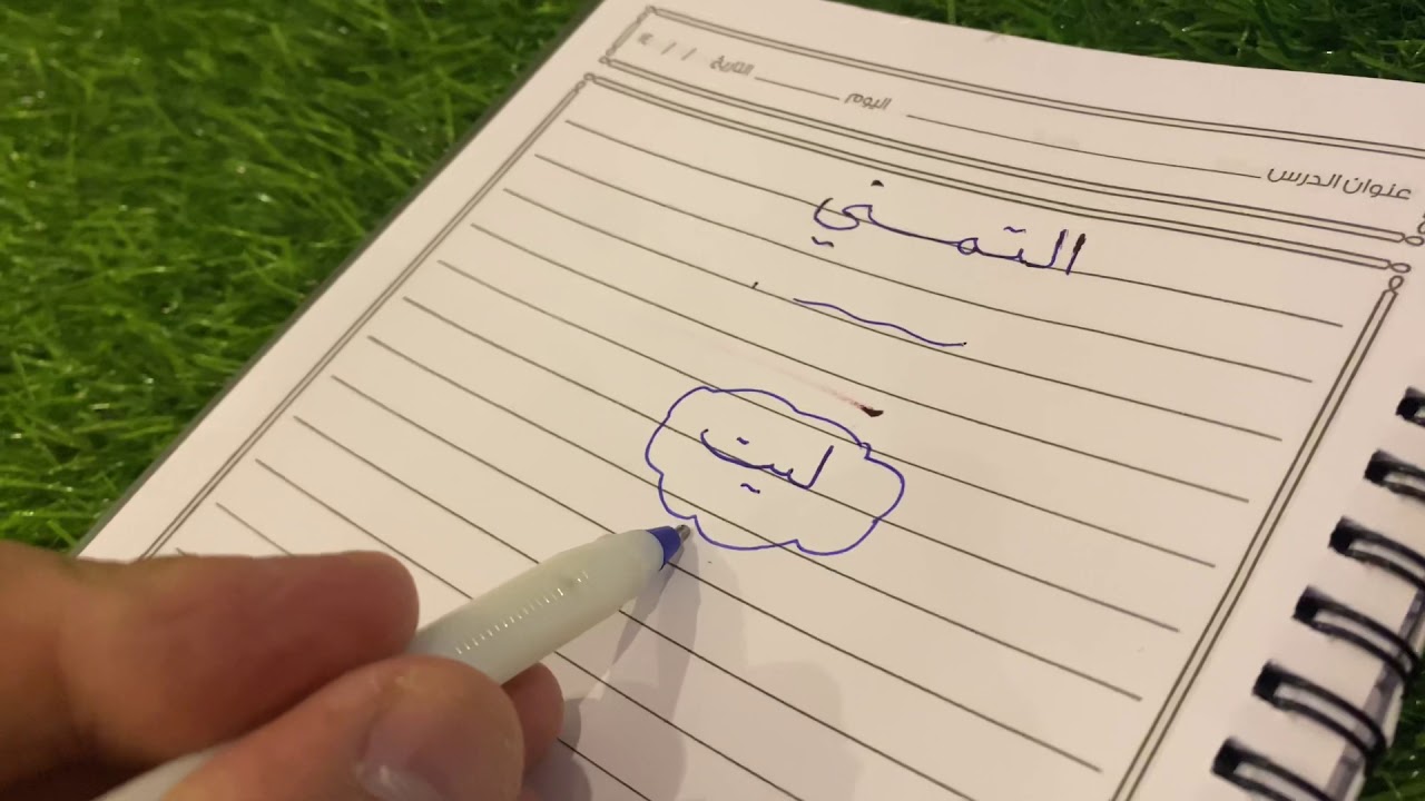 التمني الأسلوب اللغوي للصف الثاني المتوسط لمادة لغتي الخالدة