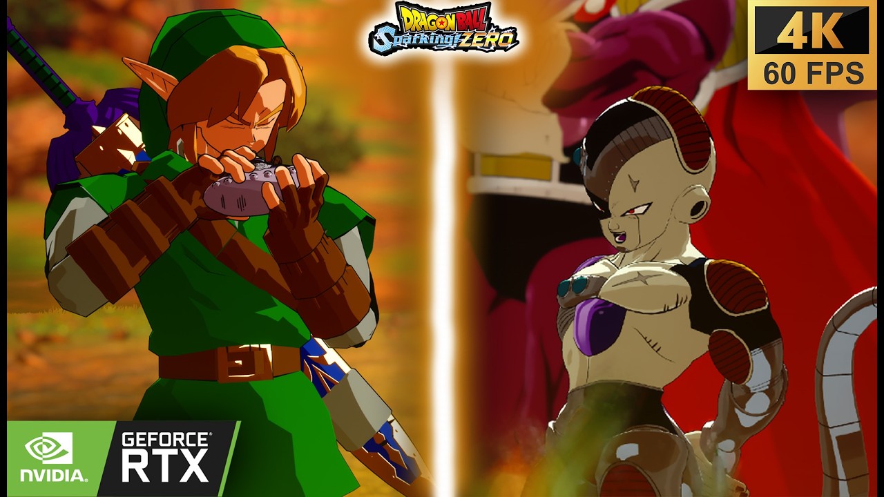 Link, Hero Of Hyrule VS Mecha Frieza & King Cold | Dragonball Sparking Zero! 🔥Epic Battle! 4K 60FPS