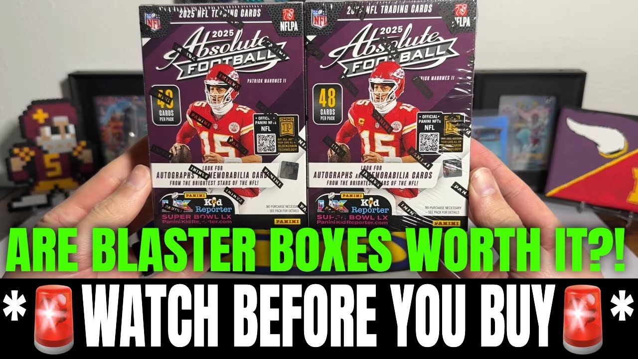 *‼️ПОСМОТРИТЕ ПЕРЕД ПОКУПКОЙ!‼️* Мой первый взгляд на коробки Absolute Football Blaster 2025! Не ...