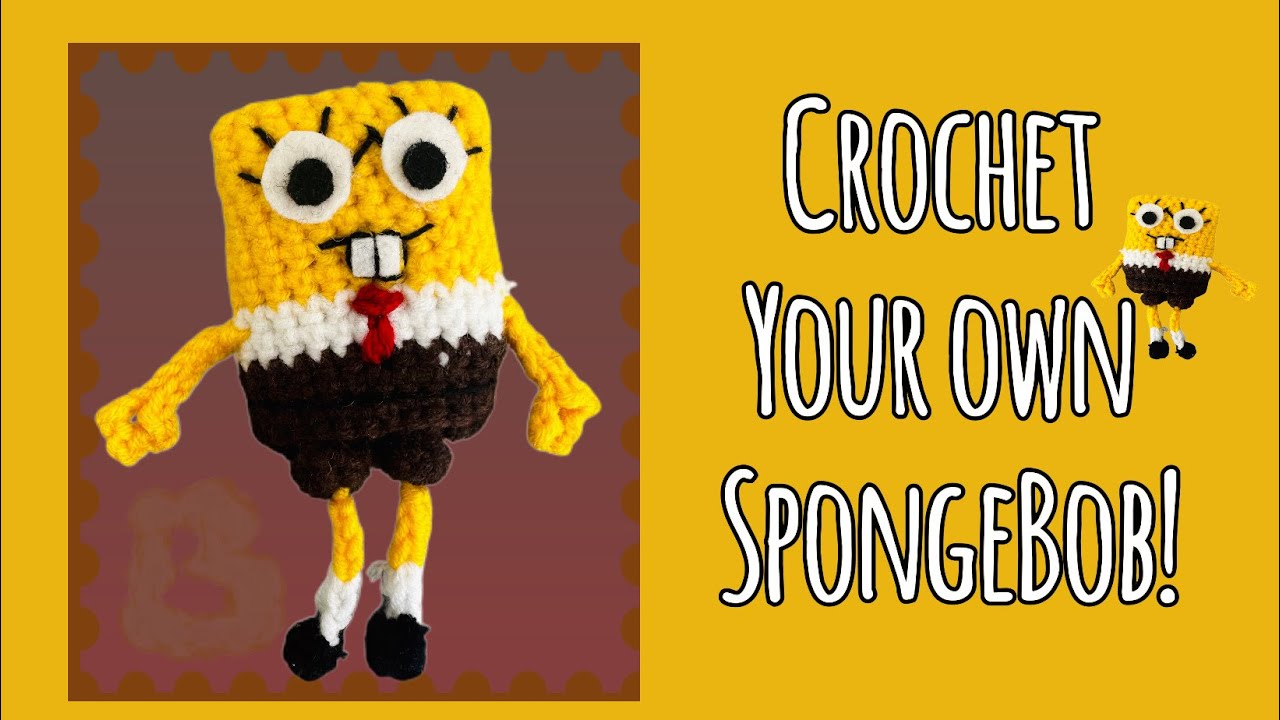 SpongeBob хэрхэн нэхэх вэ? How to crochet spongebob