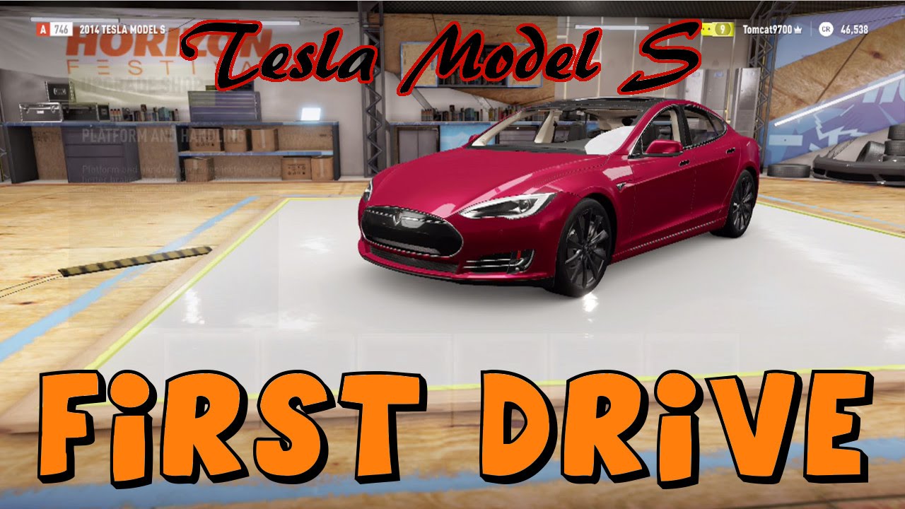 Forza Horizon 2 | Tesla Model S Tuning and First Car Meet
