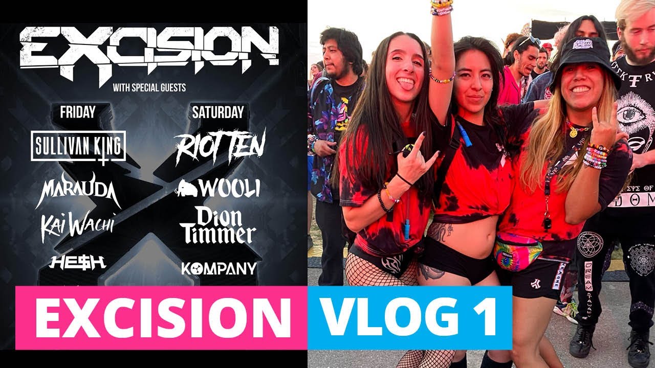 EXCISION Festival (DAY 1) Rave Vlog 2021