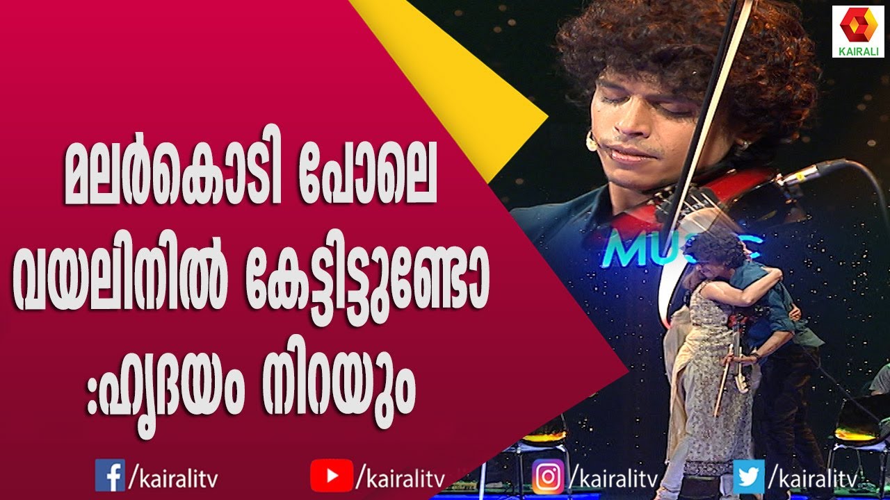 പാട്ടിന്റെ മാന്ത്രികതയിൽ കണ്ണും മനസും നിറച്ചും ബാലു | Violinist | Music | Instrument | Songs