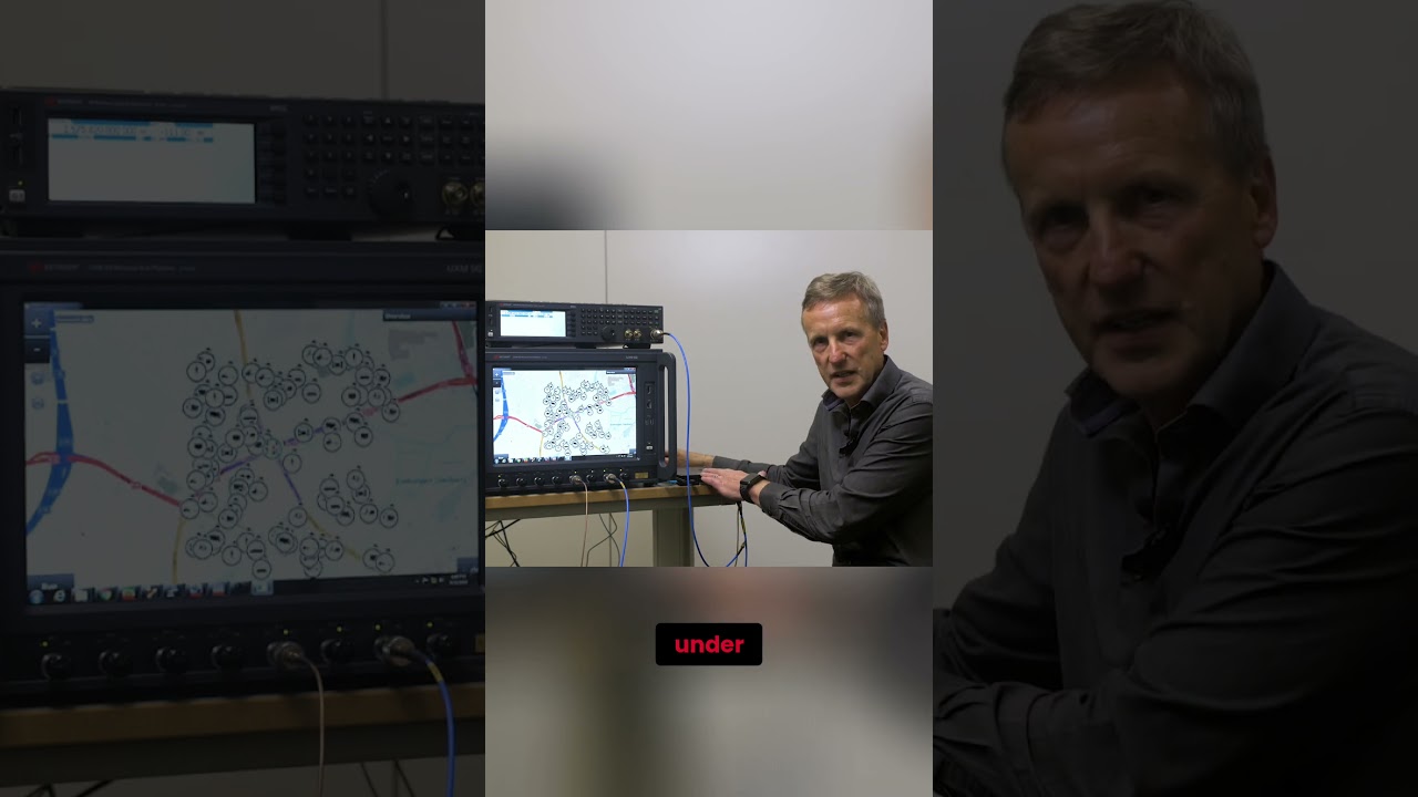 Имитация 100 транспортных средств | Тестирование сообщений приоритета связи PC5