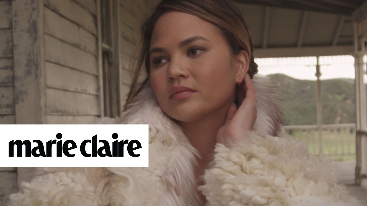 Chrissy Teigen | Behind the Scenes | Marie Claire