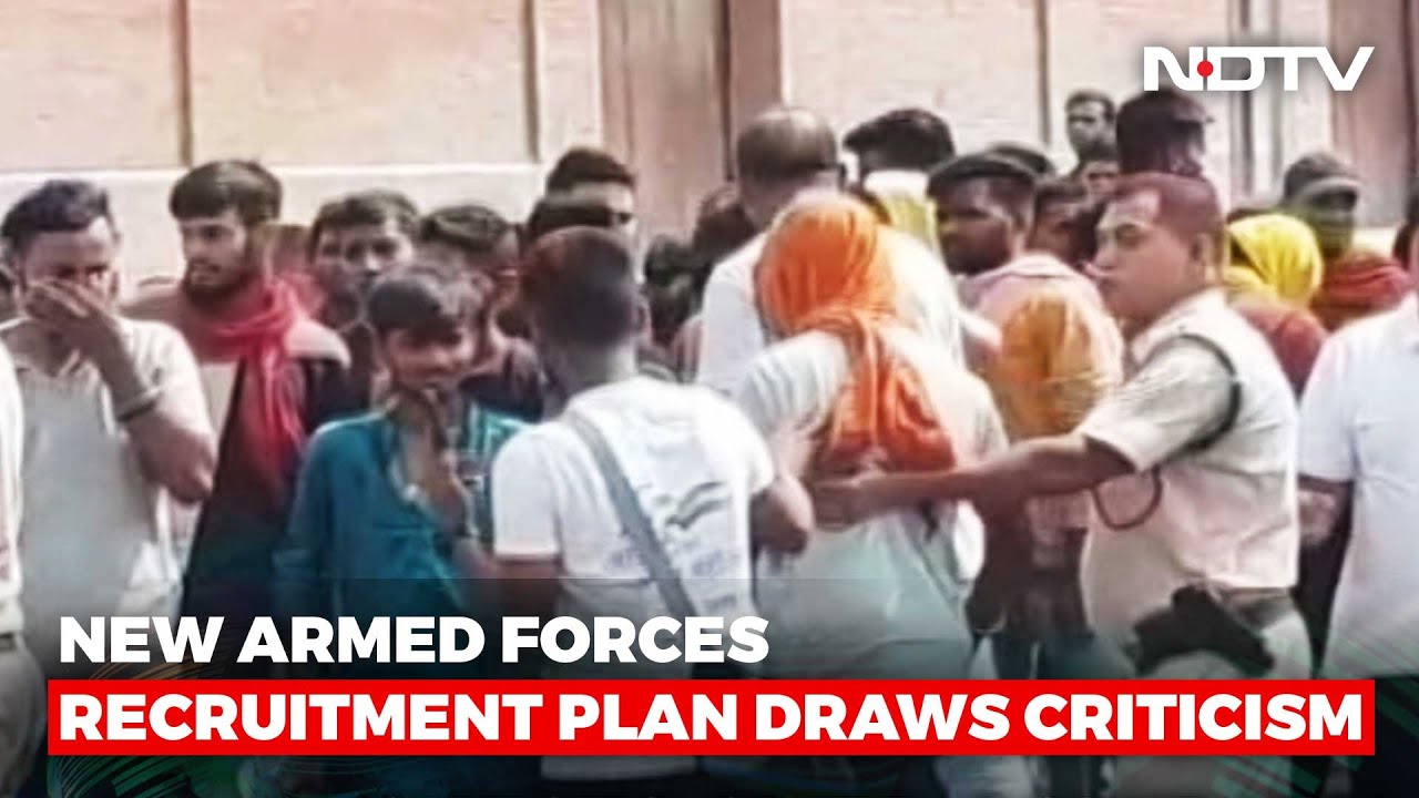 Protests Over New Agnipath Scheme For Military Jobs