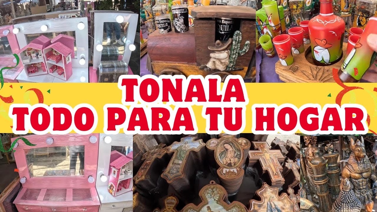 TONALA ARTESANIAS PARA TU HOGAR O NEGOCIO!! BUENO BONITO Y BARATO!! #mexico #tonala #2025