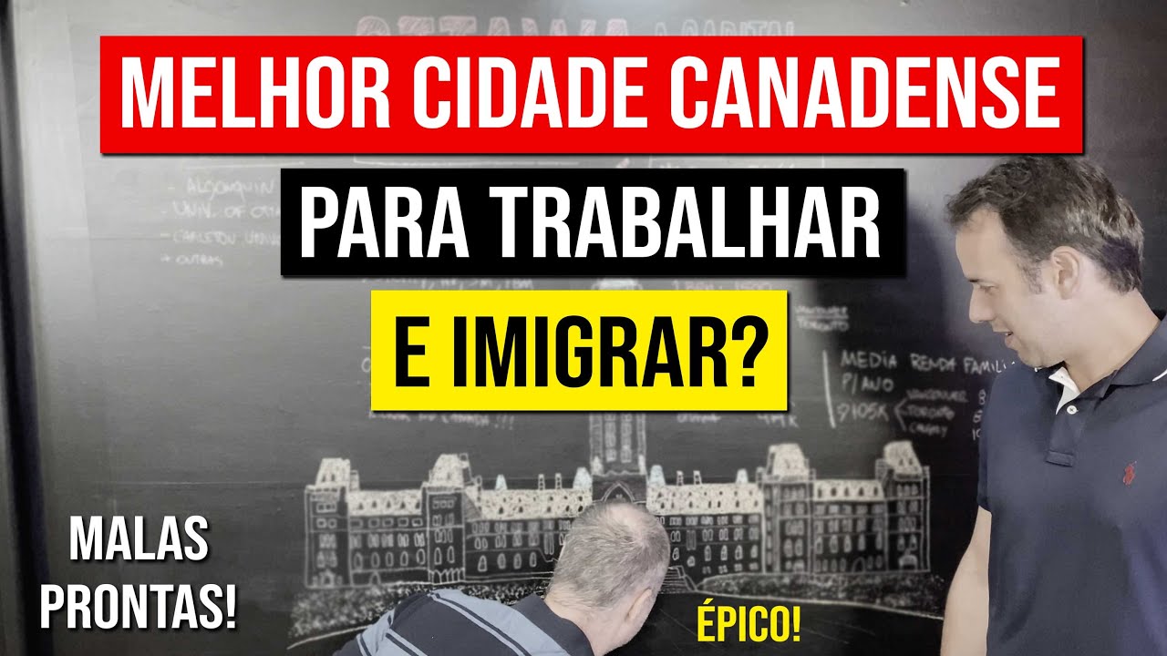 Cidade GRANDE tem EMPREGOS e oportunidades de IMIGRAÇÃO (Canadá)