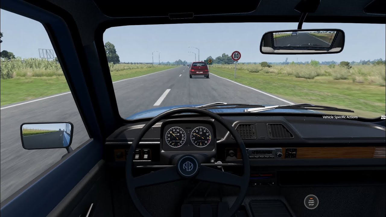 BeamNG-Drive: Autobello Aria POV-Drive