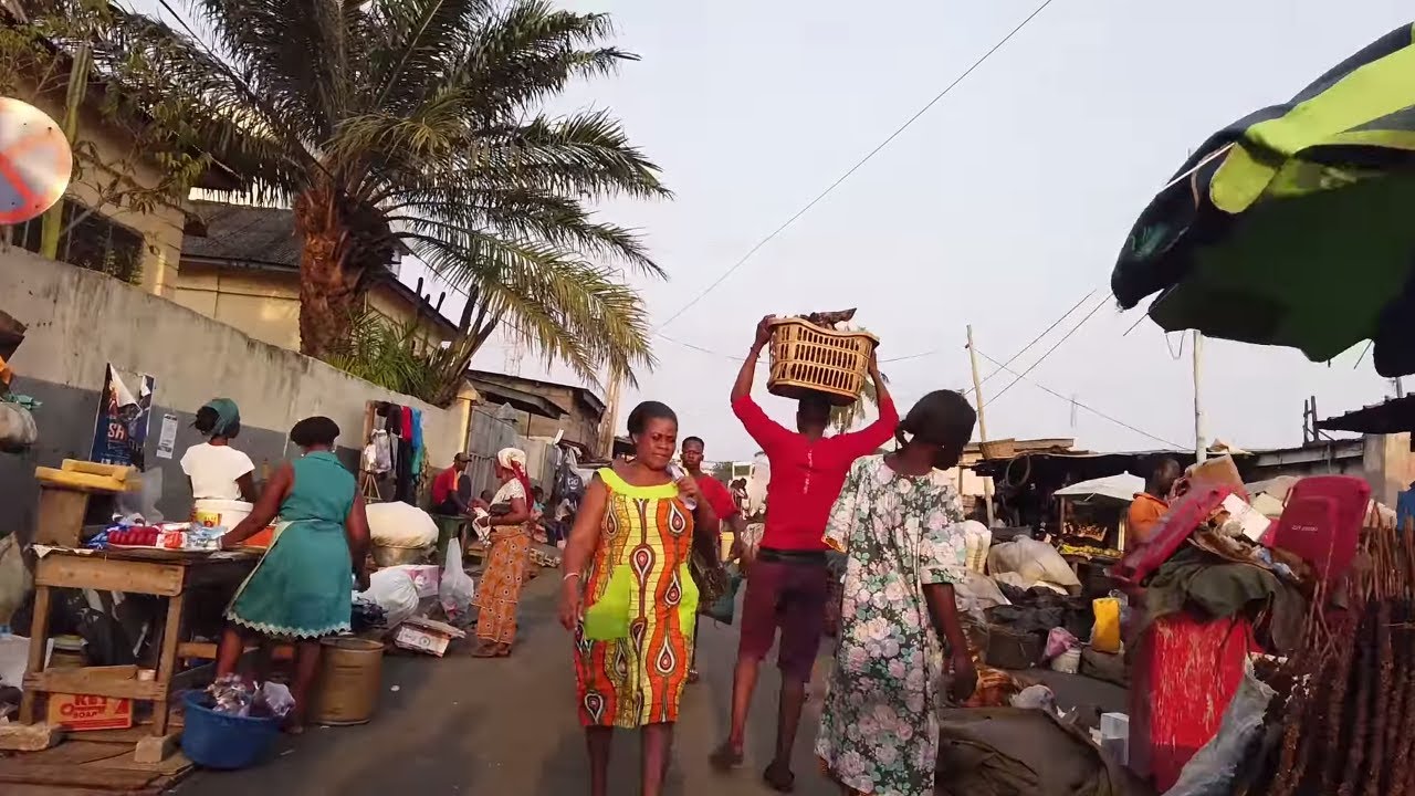 A Walk Through The Adabraka In Accra, Ghana