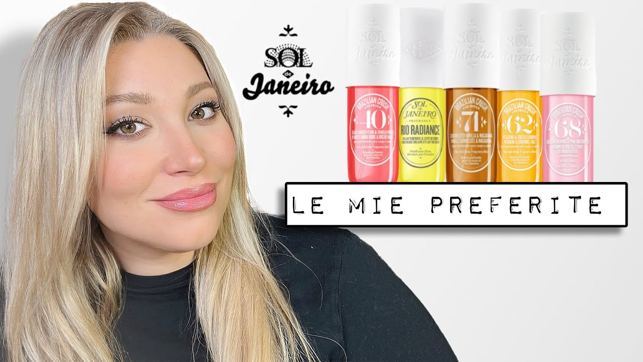 Le mie 5 acque corpo di Sol de Janeiro