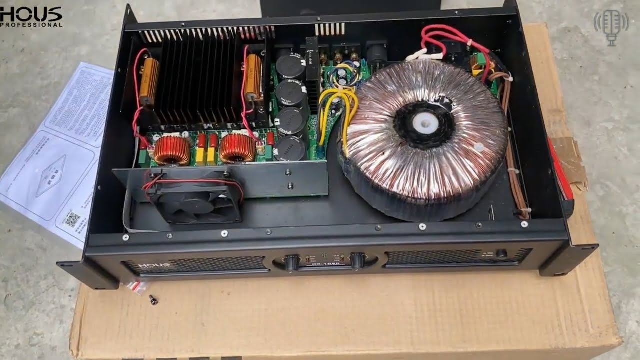 Hous DX1050 Đẩy CLASS D AMPLIFIER Xịn Chính Hãng Giá Thanh Lý