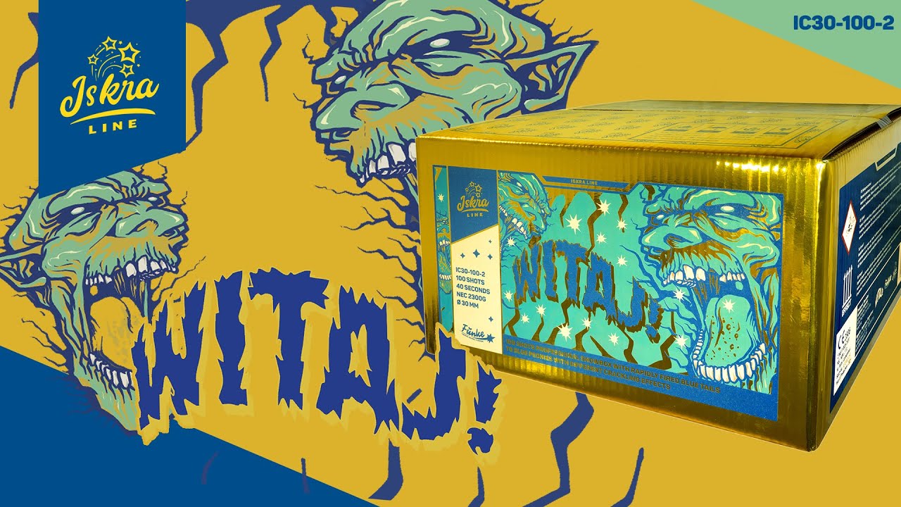 Witaj !  - IC30-100-2 - Compound Fireworks Cat F3 - Batch 2025**