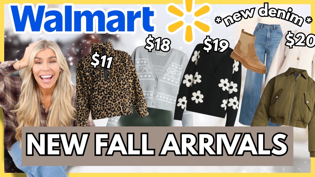 🍂 25 Walmart New Arrivals for Fall 2025 | Affordable Fashion Try-On 🍂