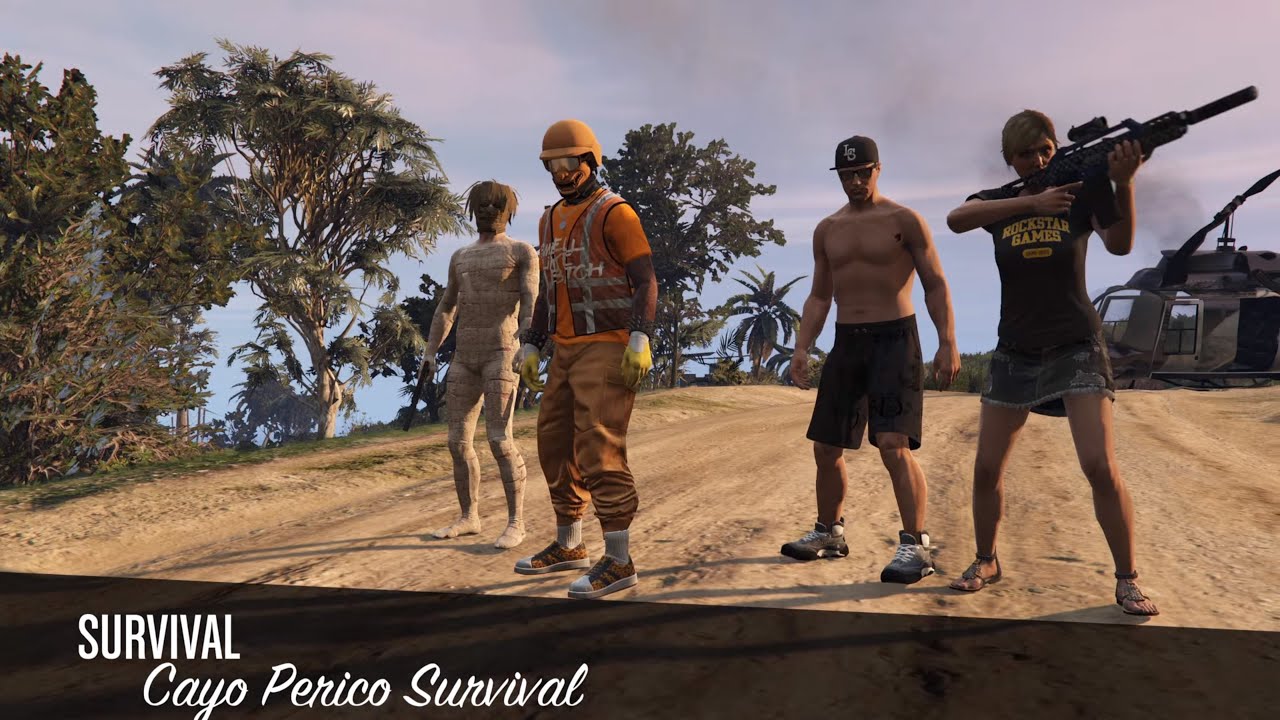 GTA Online Cayo Perico Zombies Survival, 10 Waves Without Dying & Exclusive Rewards