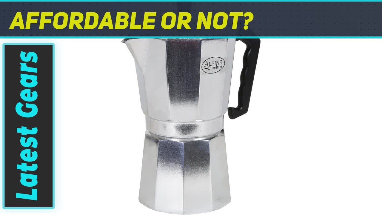 Alpine Cuisine Stovetop Espresso Maker: Your Perfect Coffee Companion