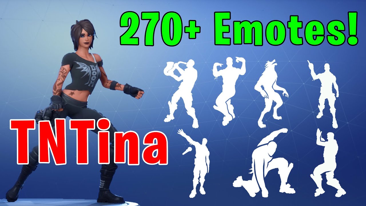 TNTina (Shadow) | 270+ Emotes | Fortnite Emotes