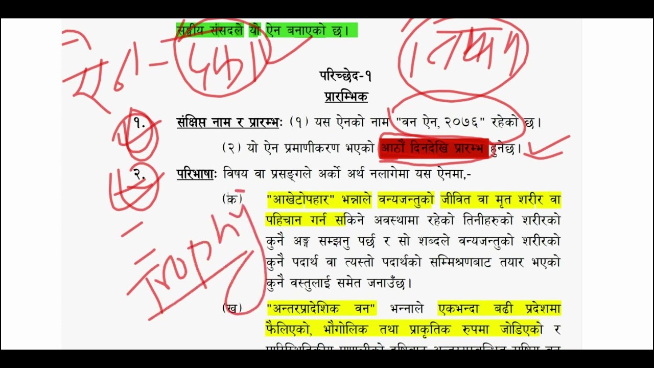 वन ऎन, २०७६ सम्बन्धि । वन सेवा सबैको लागि महत्त्वपूर्ण ।वन रक्षक विशेष कोशी प्रदेश।#forestguard #psc