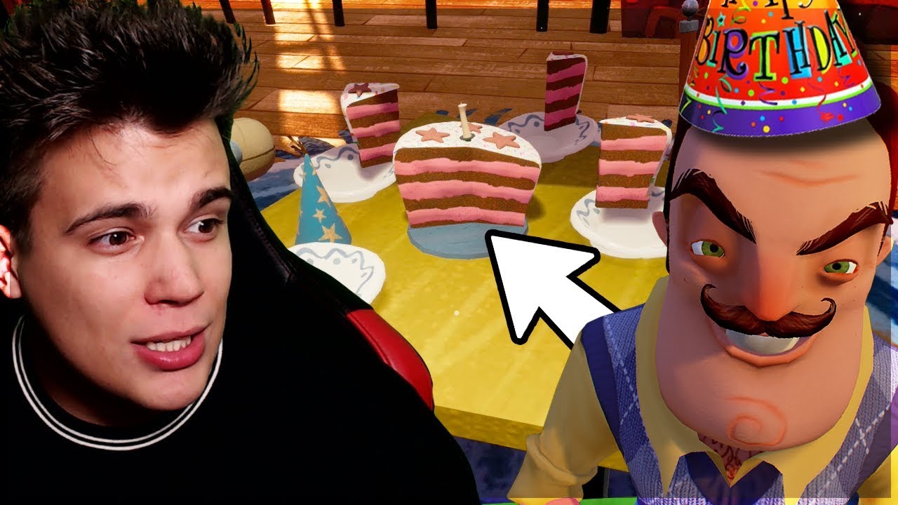 Urodziny SĄSIADA! - Hello Neighbor #16 [BETA]