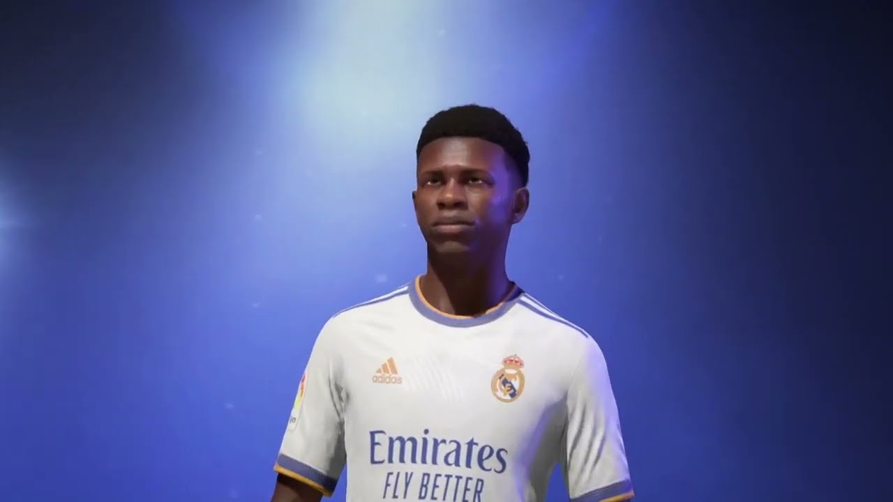 Vini Jr game face Pro Clubs FIFA