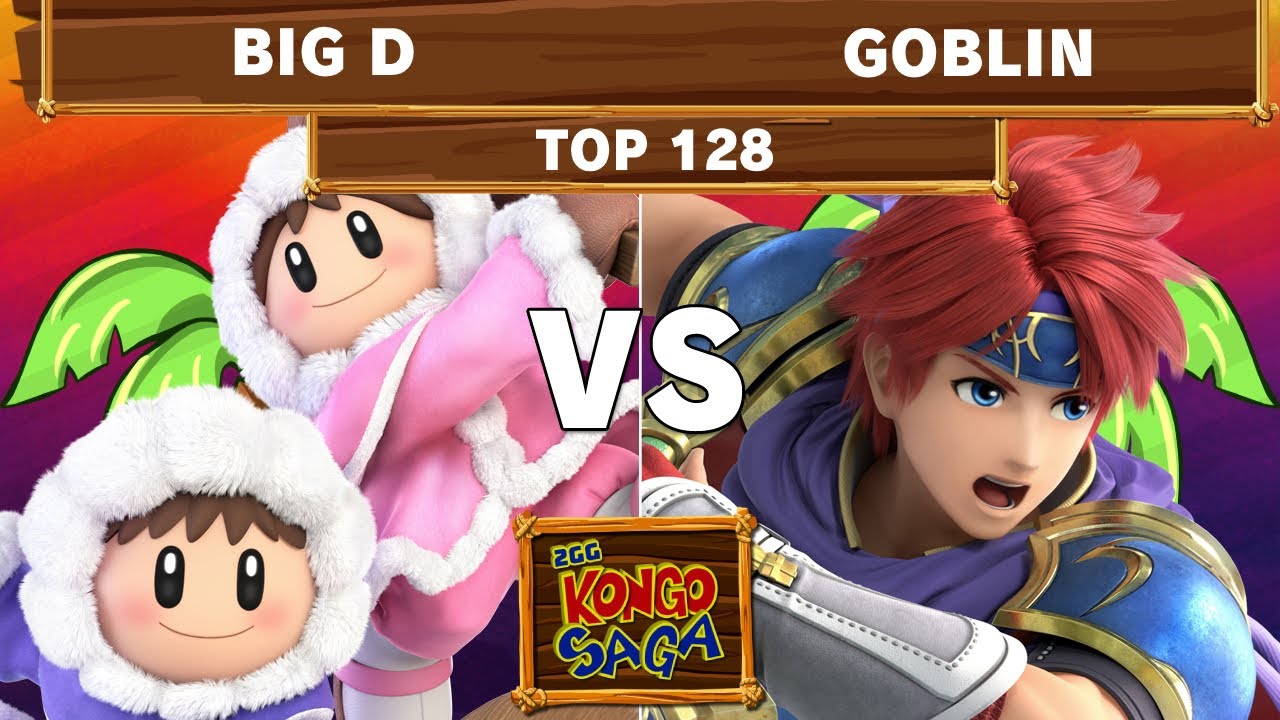 2GG Kongo Saga - CACAW | Big D (Ice Climbers) VS APE | Goblin (Roy) - Smash Ultimate - Top 128