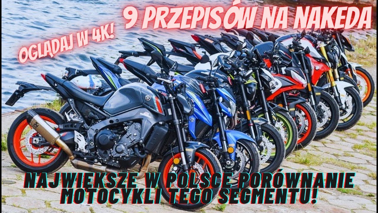 9 przepis&oacute;w na nakeda 2021 - wielki test por&oacute;wnawczy motocykli nie przekraczających litra pojemności