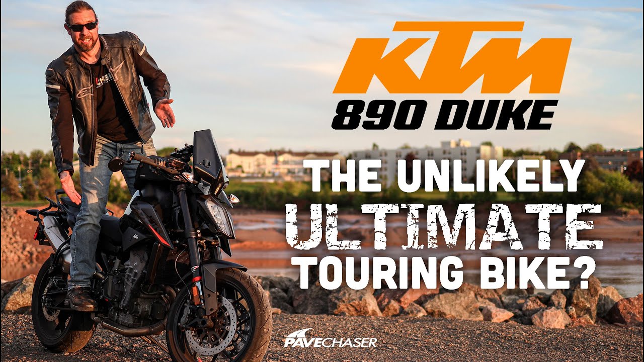 Can the KTM Duke 890 be a great touring motorcycle? We are putting it to the test!