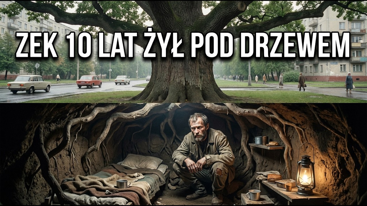 UKRYŁ SIĘ TAM, GDZIE NIKT NIE SZUKAŁ: Jak skazaniec przez 10 lat mieszkał w drzewie?