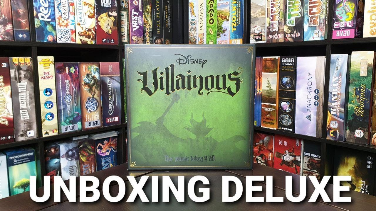 VILLAINOUS UNBOXING