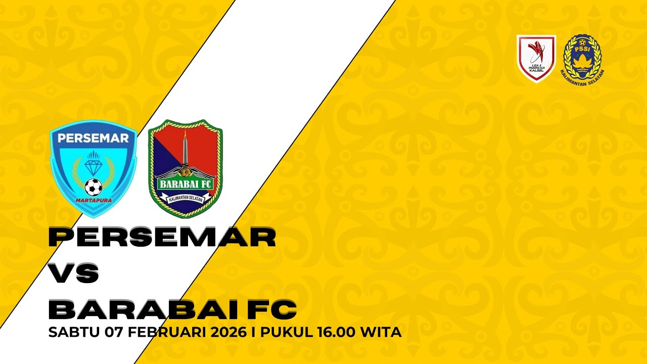 LIGA 4 ZONA KALSEL GRUP  D - PERSEMAR VS BARABAI FC