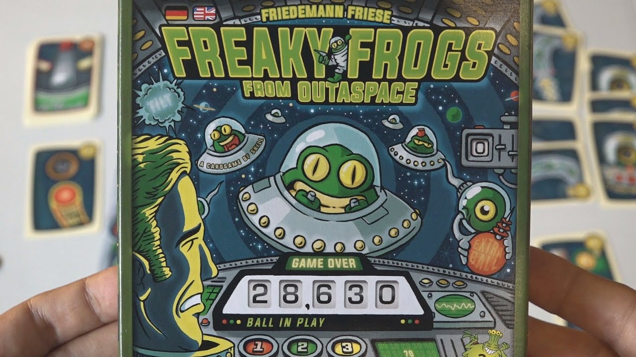 Freaky Frogs - partitone completo al Flipper di Friese!