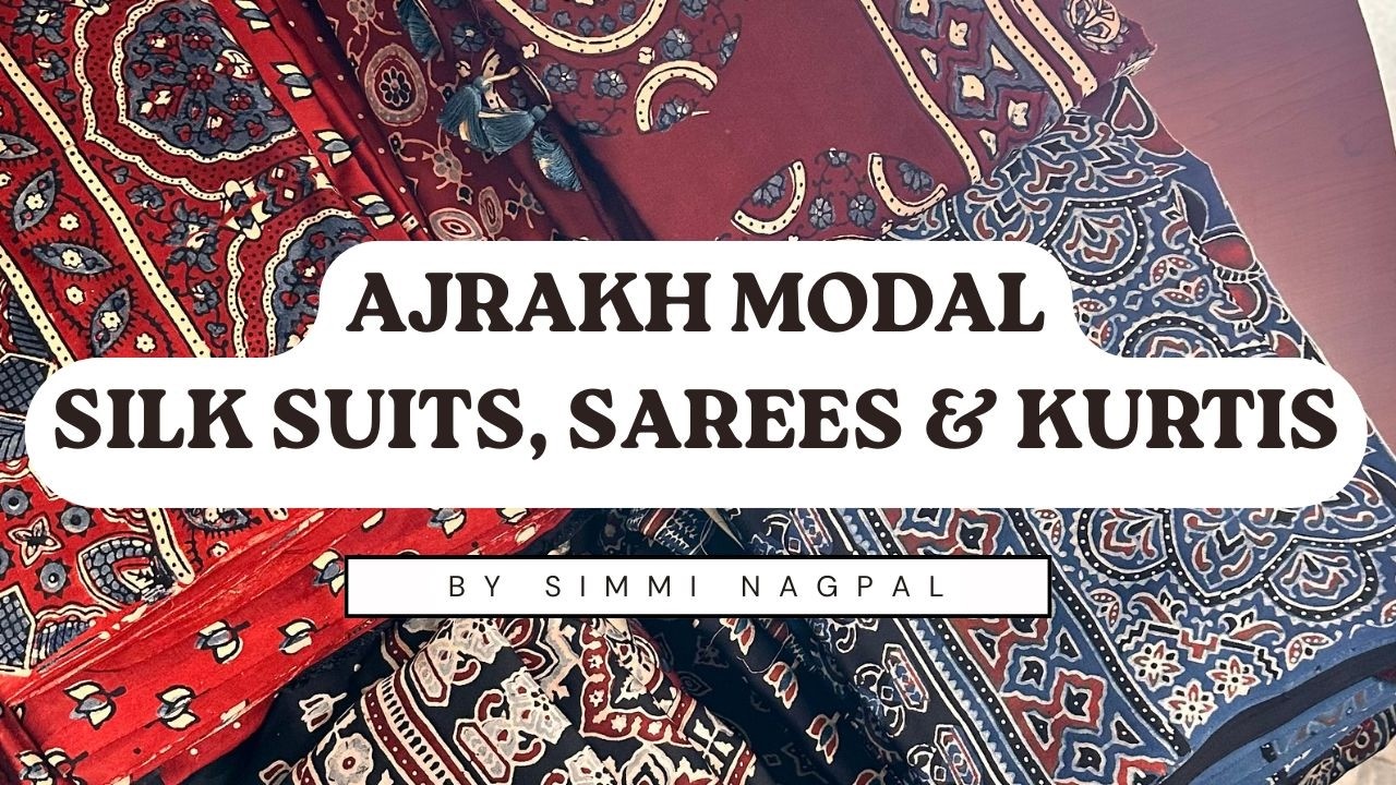 🔴 GRAND LIVE: Ajrakh Modal Silk Suits, Sarees & Kurtis | Most Awaited Show | Indian Handloom