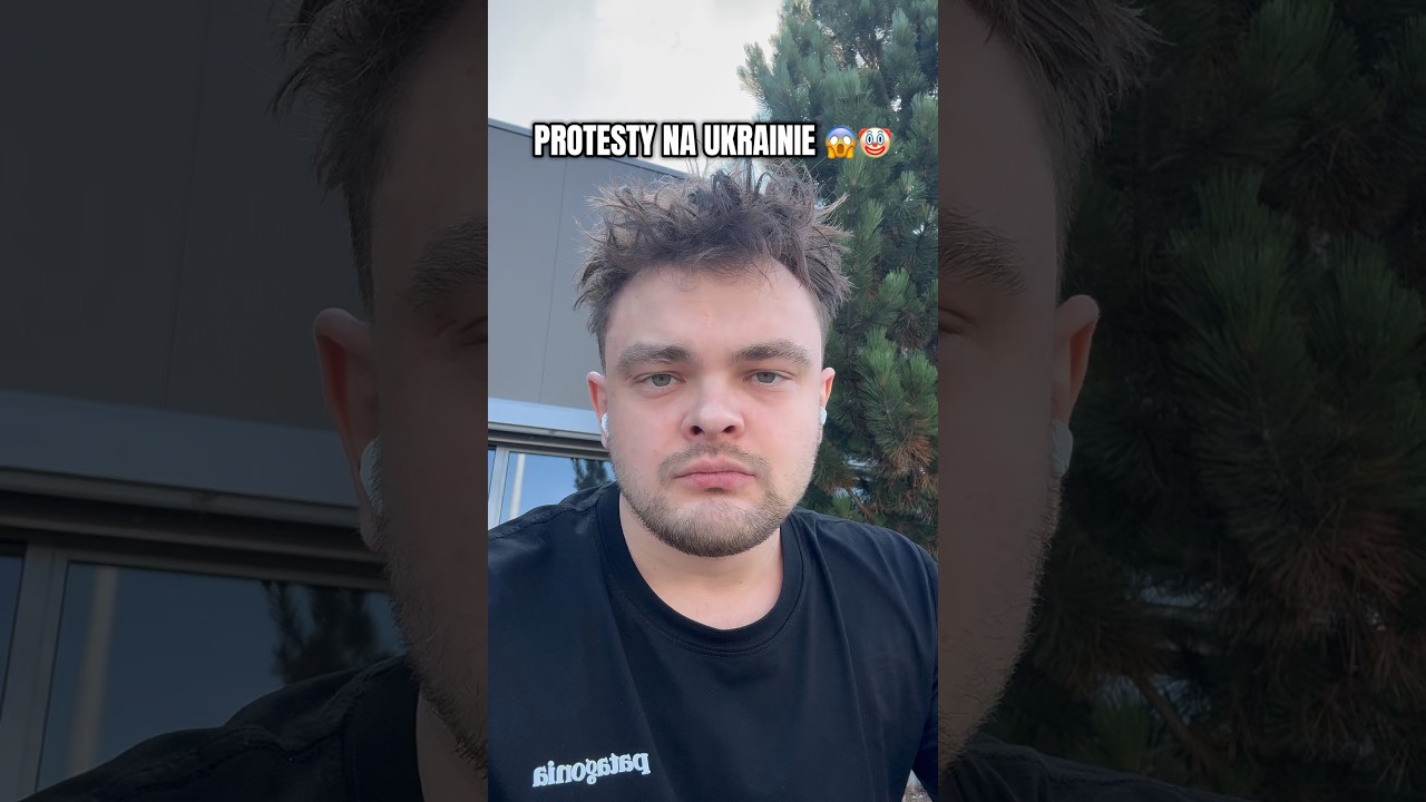Cyrk w Kijowie 😂 #ukraina #kij&oacute;w #protesty