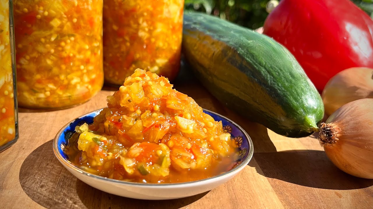 Gurken Relish, süßes Gurkenrelish, selber machen, Rezept homemade sweet cucumber relish recipe