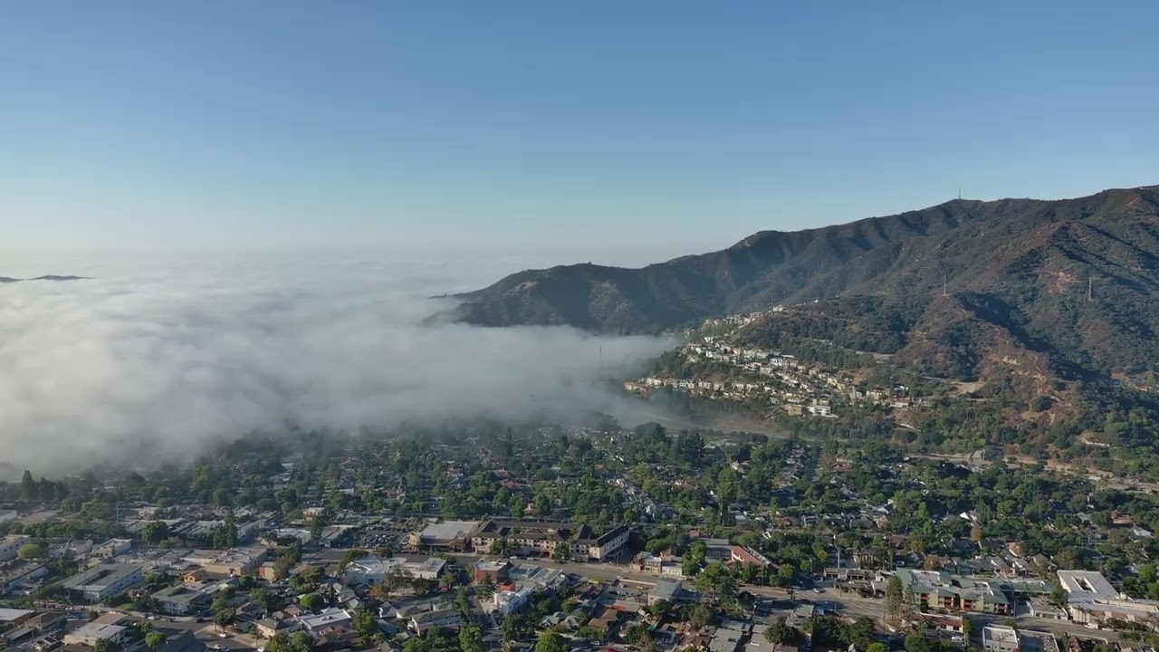 Fall of 2025 flight over Crescenta Valley