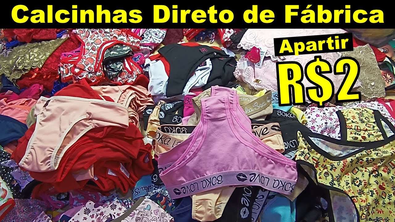 MODA CENTER SANTA CRUZ PE, CALCINHAS DIRETO DE FÁBRICA APARTIR R$2