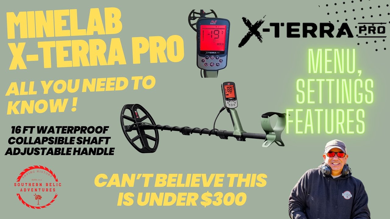 Minelab Xterra Pro- All you Need To Know for Menu, Settings, and Features