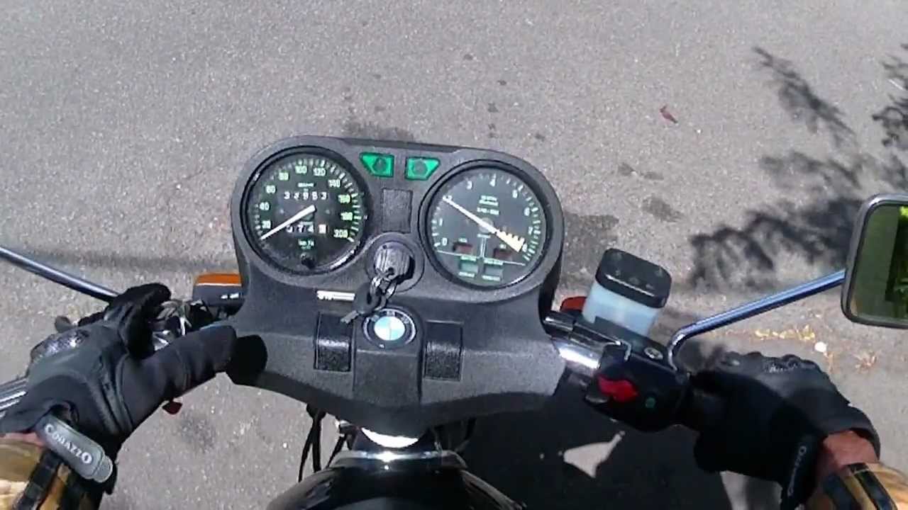 1985 BMW R65 cold start