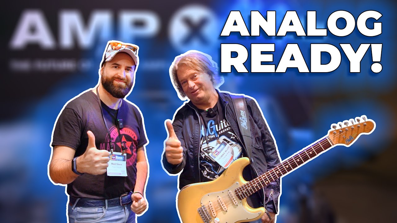 BluGuitar AMP X is Analog READY!