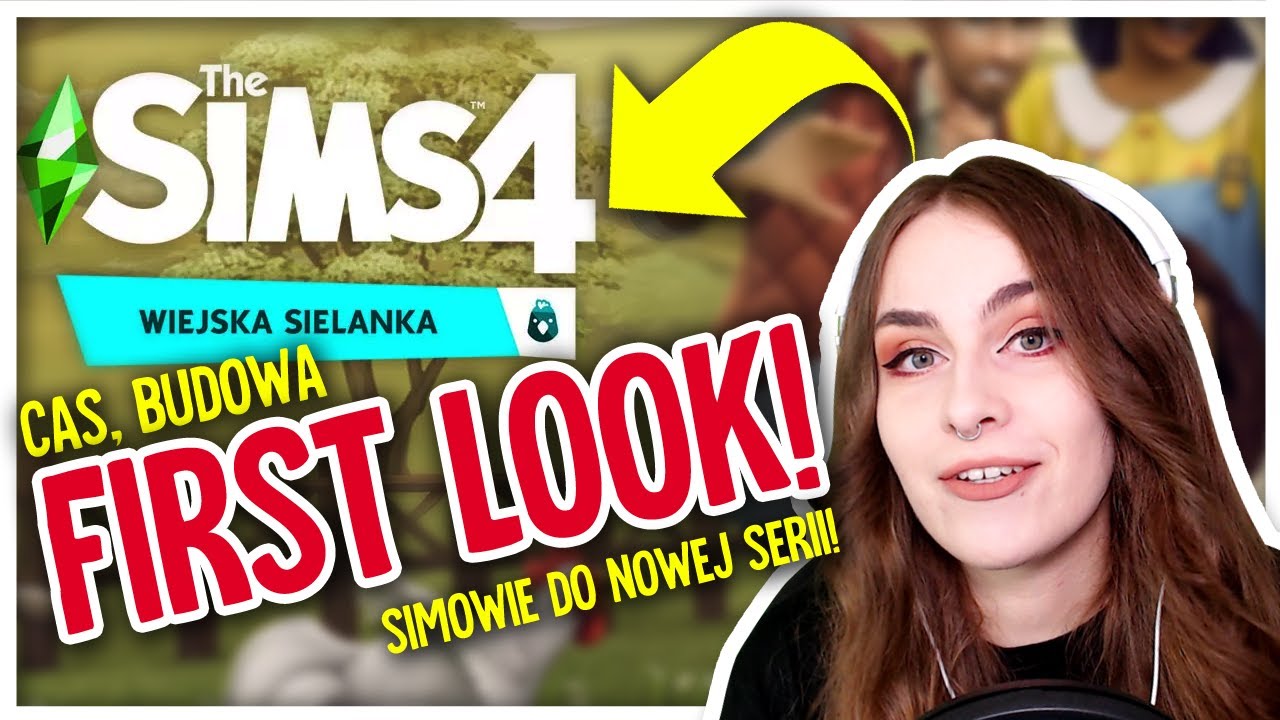 WIEJSKA SIELANKA w The Sims 4! - FIRST LOOK - budowa, kupowanie i CAS, Wczesny dostęp #mrsscarlett