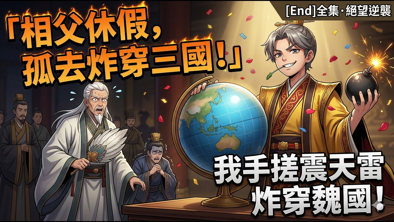 ✅️【一口氣看完】穿成廢物阿斗！託孤現場整頓蜀漢職場，強迫諸葛亮雙休！我手搓黑火藥震天雷炸穿魏國，掏出地球儀震驚相父：三國算什麼，孤帶你收購羅馬！