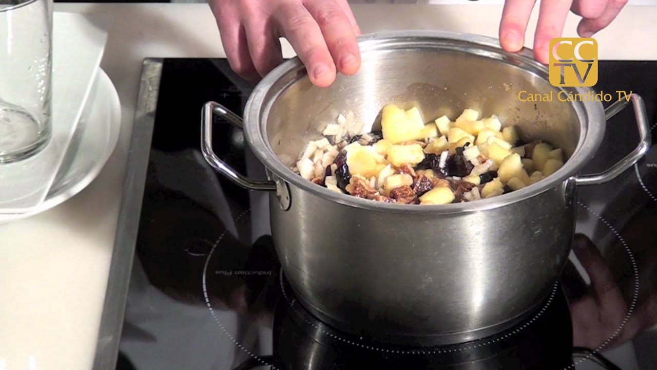 Chutney de manzana e higo