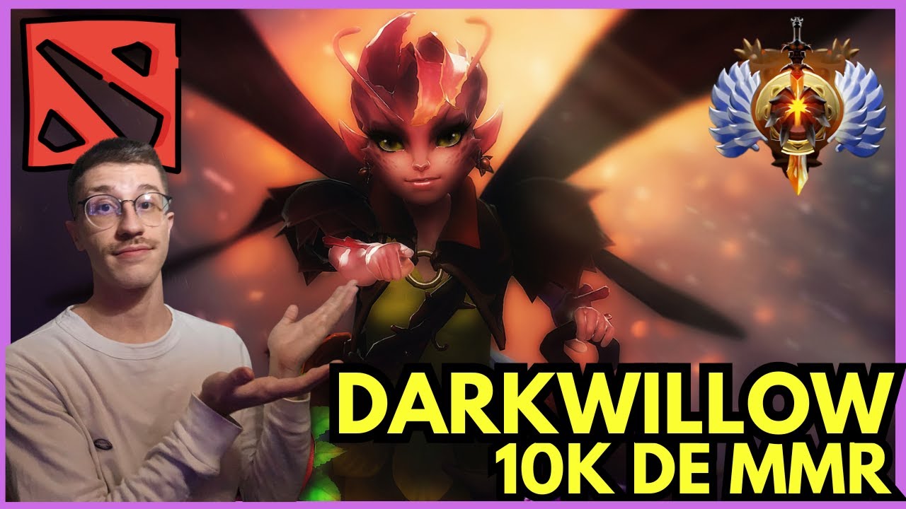 DARKWILLOW VOLTOU????? Patch 7.39... 10k de MMR... Darkwillow Suporte 4... #dota2 #dota2brasil