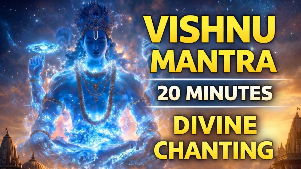 Mangalam Bhagwan Vishnu Mantra | 20 Minute Powerful Vishnu Mangal Mantra Chanting