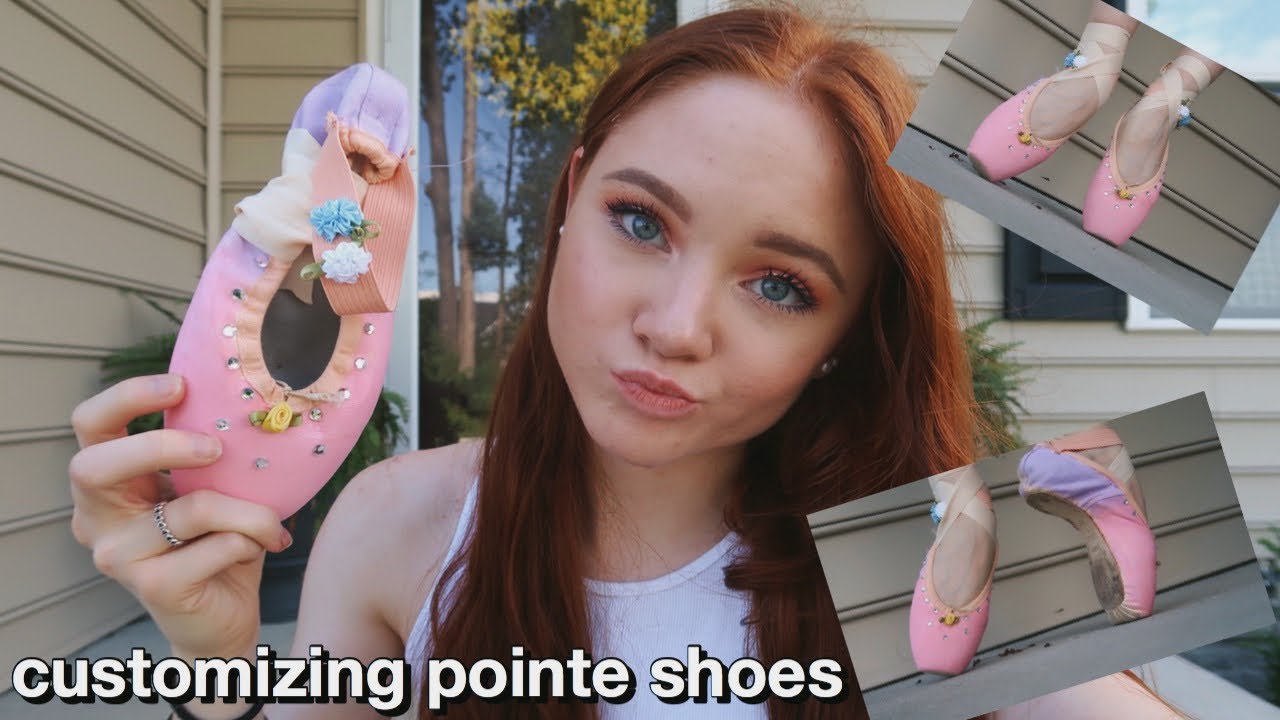 i painted my pointe shoes bc why not