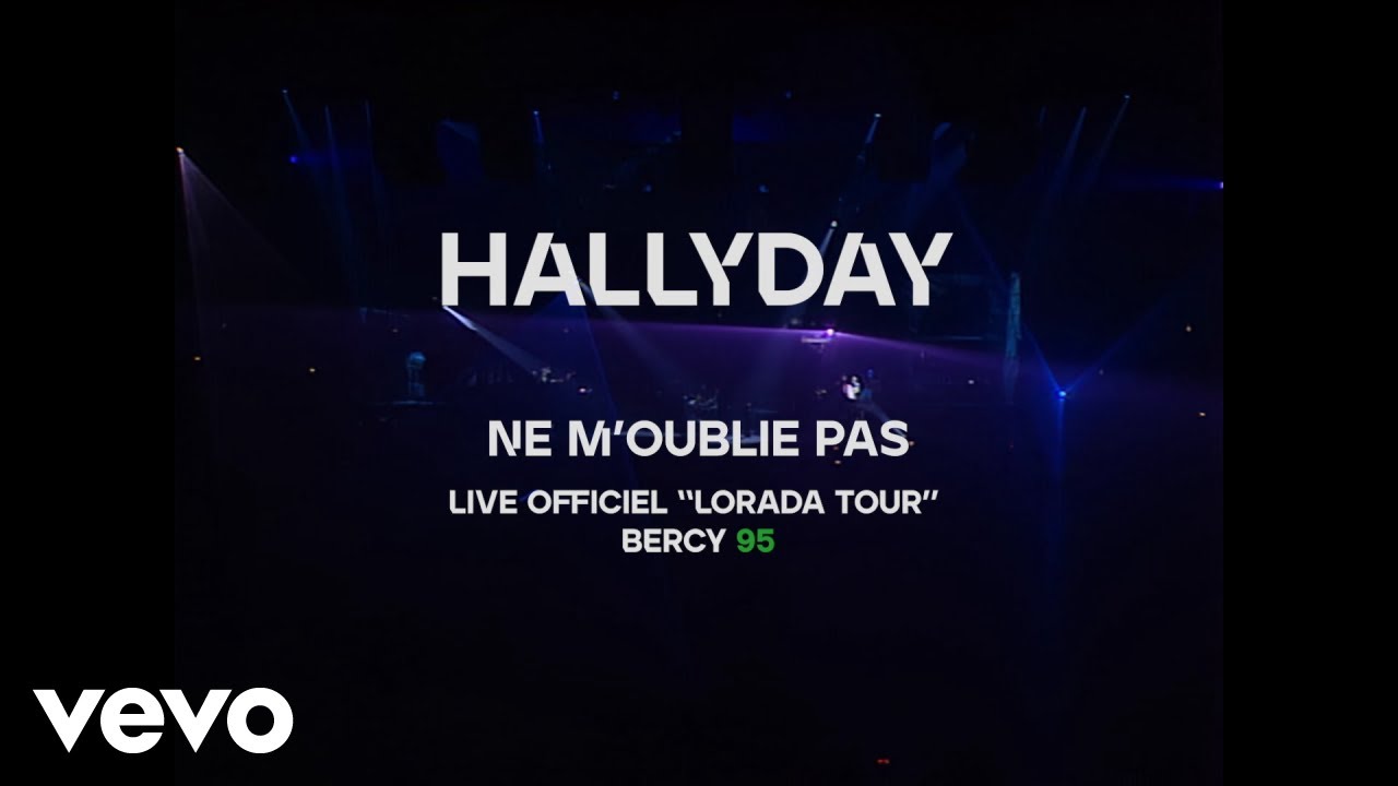 Johnny Hallyday - Ne m'oublie pas
